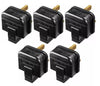 Permaplug Heavy-Duty 13 Amp UK 3-Pin Mains Plug Pack of 5