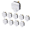 Permaplug Heavy-Duty 13 Amp UK 3-Pin Mains Plug Pack of 10