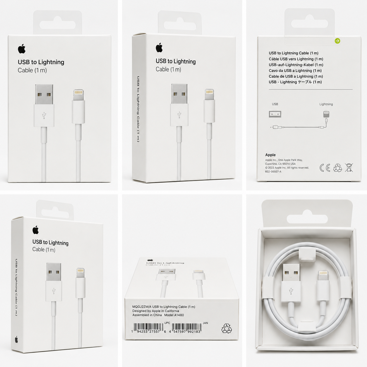 USB to Lightning Cable - 1M - Apple