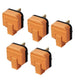Permaplug Heavy-Duty 13 Amp UK 3-Pin Mains Plug Pack of 10