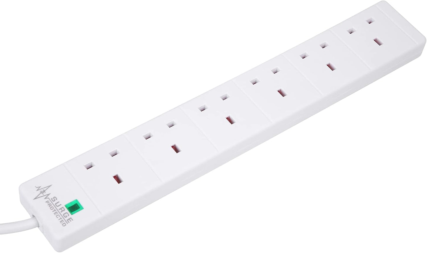 6 Way Extension Lead - 5m - PELB1703
