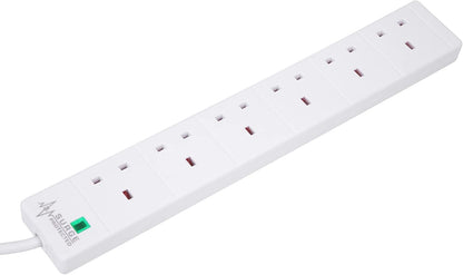 6 Way Extension Lead - 5m - PELB1703