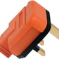 Heavy-Duty 13 Amp UK 3-Pin Mains Plug