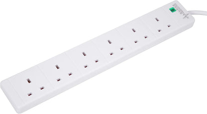 6 Way Extension Lead - 5m - PELB1703