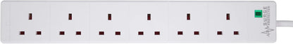 6 Way Extension Lead - 5m - PELB1703