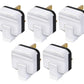 Permaplug Heavy-Duty 13 Amp UK 3-Pin Mains Plug Pack of 10