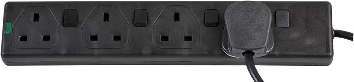 4 way extension lead - 1m – PELB1930