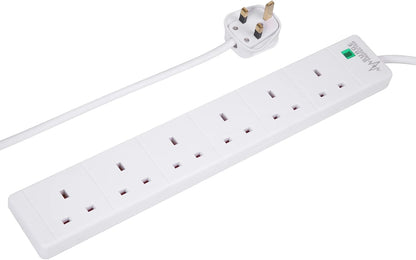 6 Way Extension Lead - 5m - PELB1703