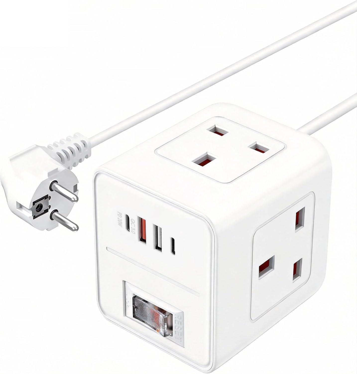 UK to European Plug Adapter