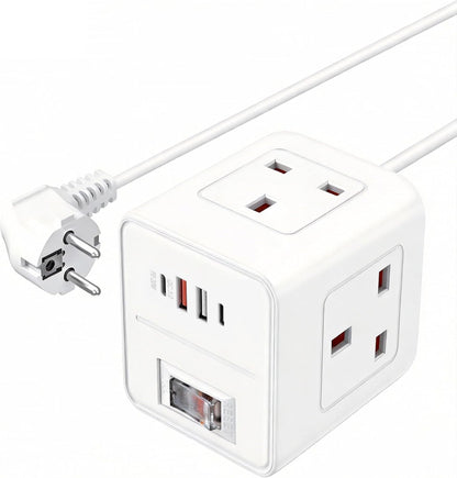 UK to European Plug Adapter