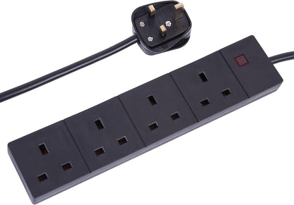 4 Way  extension lead -10m - PELB1522