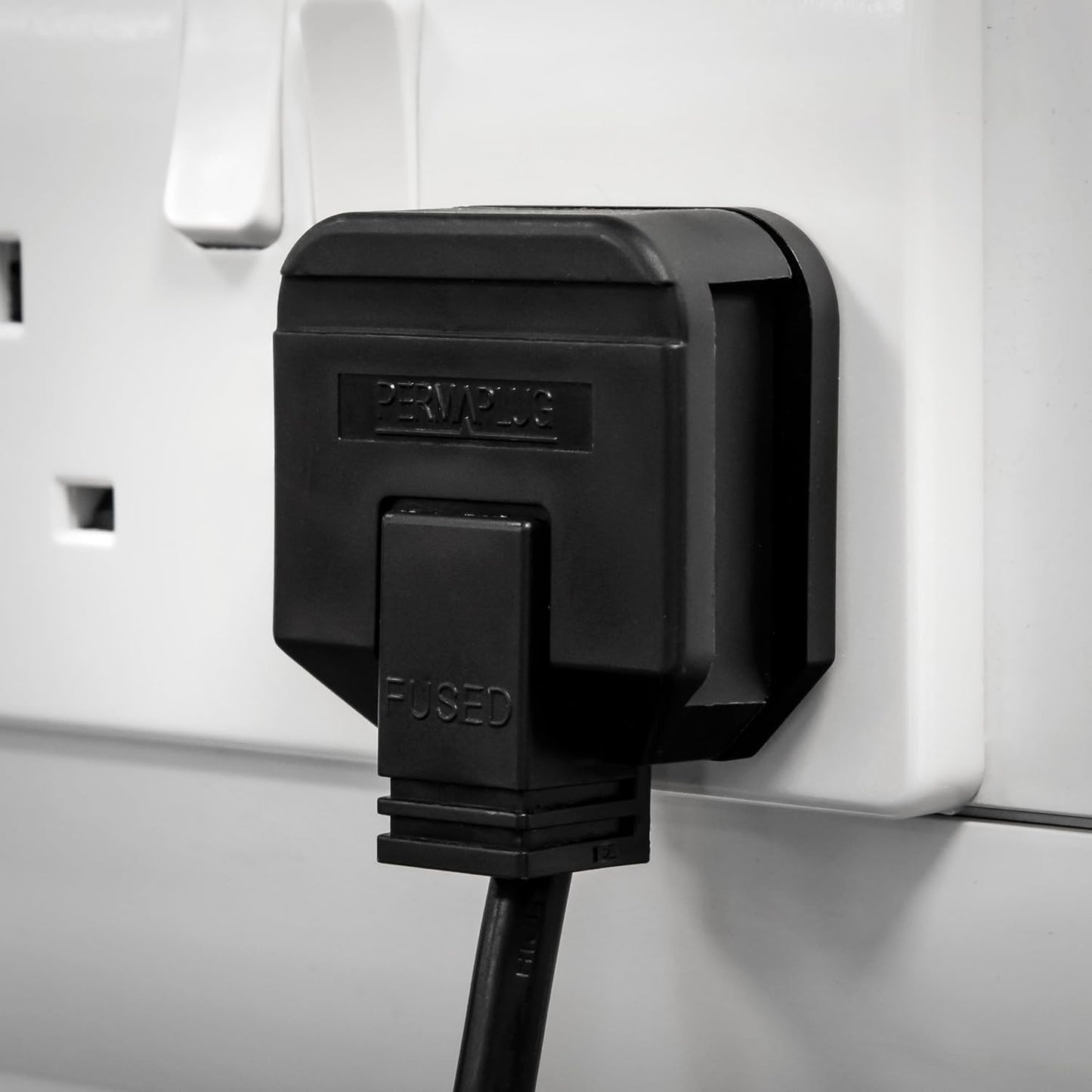 Permaplug Heavy-Duty 13 Amp UK 3-Pin Mains Plug Pack of 10