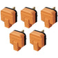 Permaplug Heavy-Duty 13 Amp UK 3-Pin Mains Plug Pack of 5