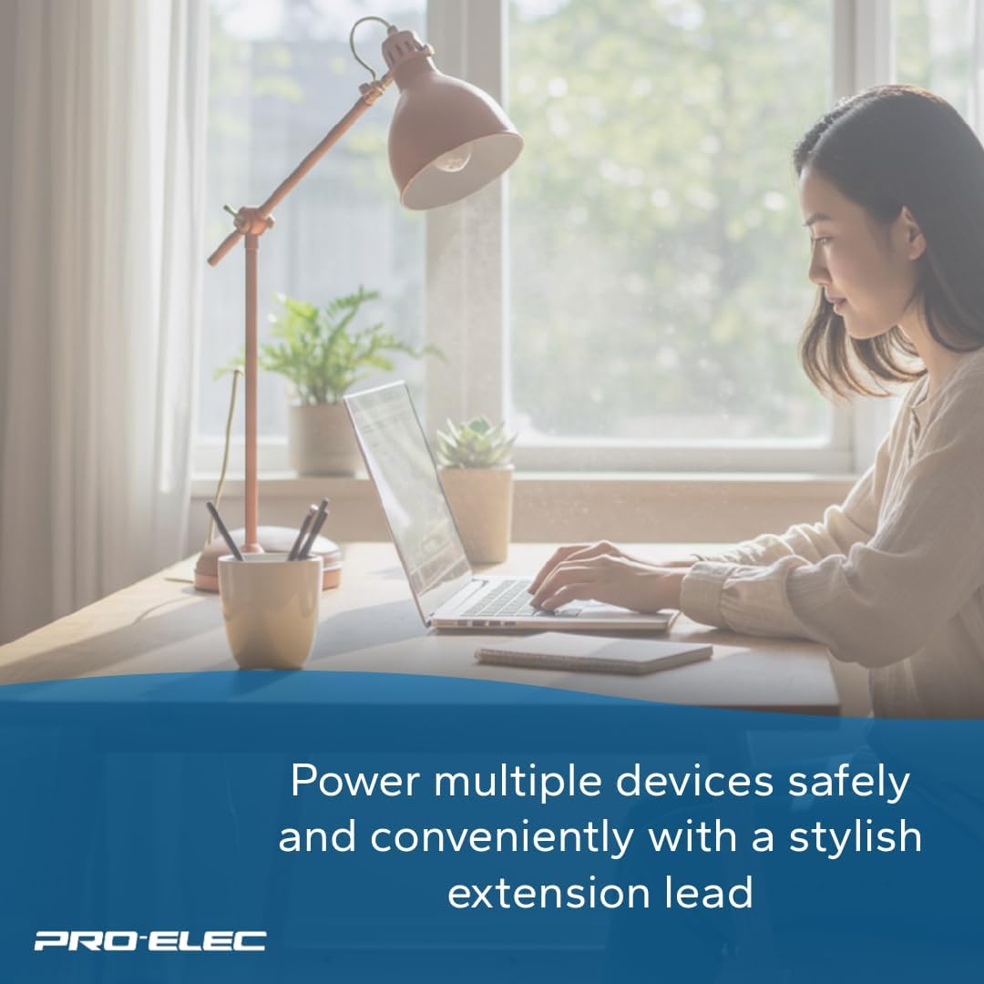4 Way Extension Lead- 3m - PELB1810