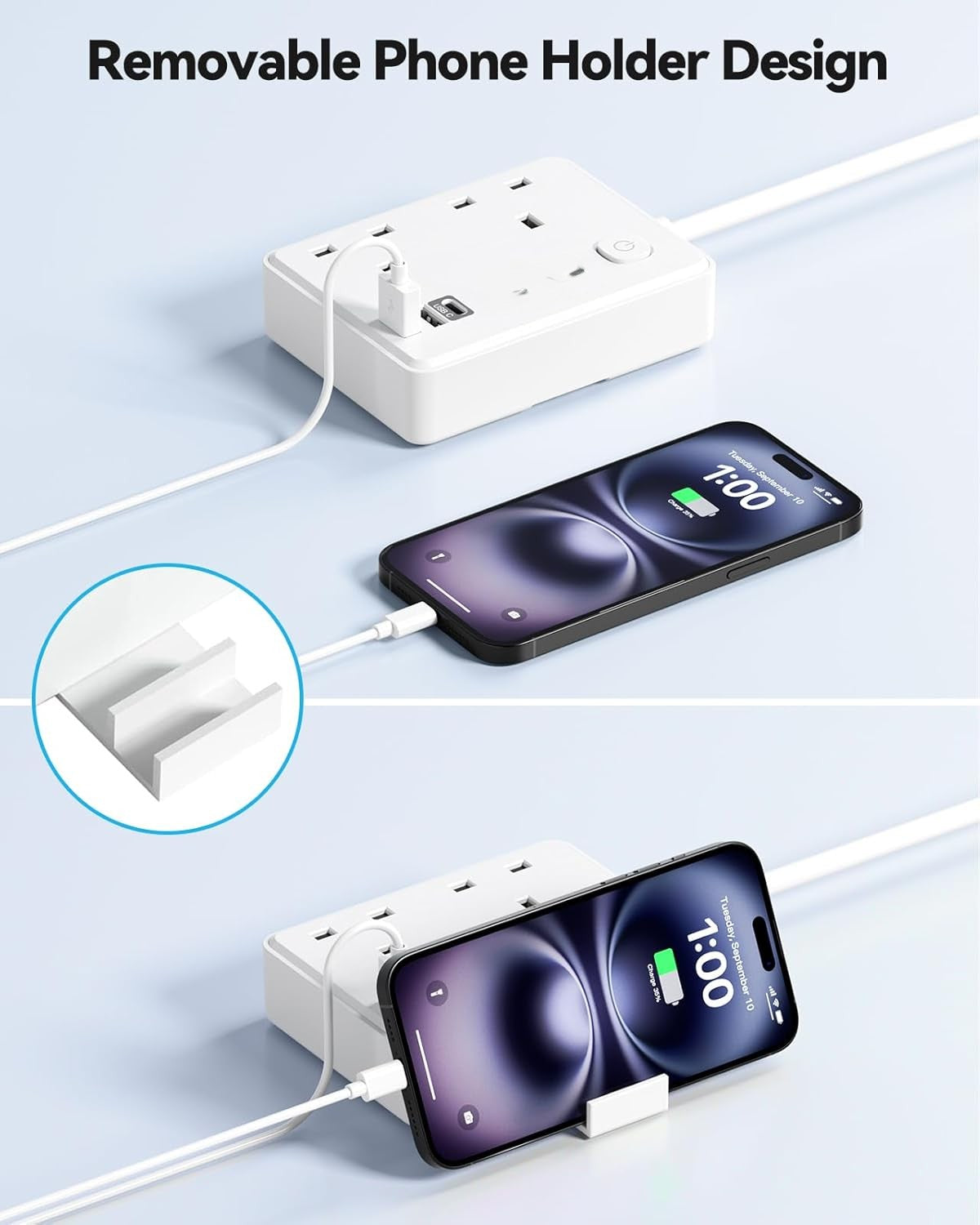 UK to European Plug Adapter