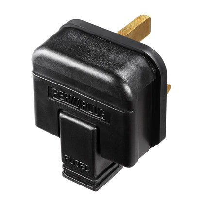 Permaplug Heavy-Duty 13 Amp UK 3-Pin Mains Plug