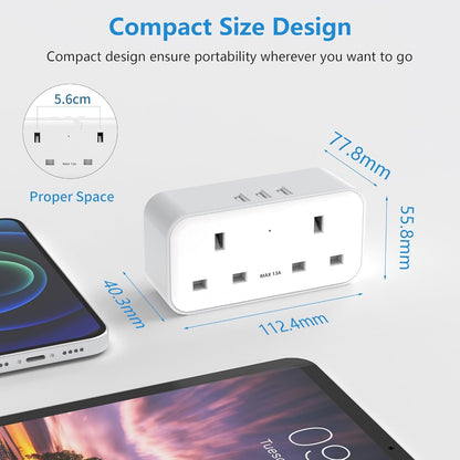 UK to European Plug Adapter