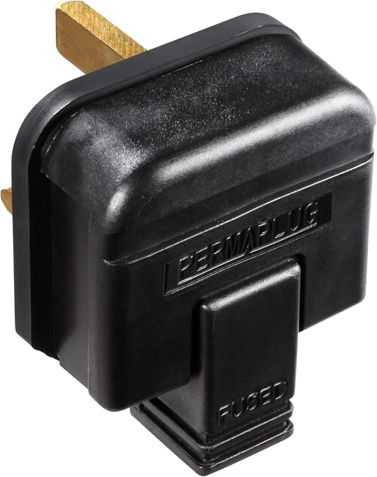 Heavy-Duty 13 Amp UK 3-Pin Mains Plug