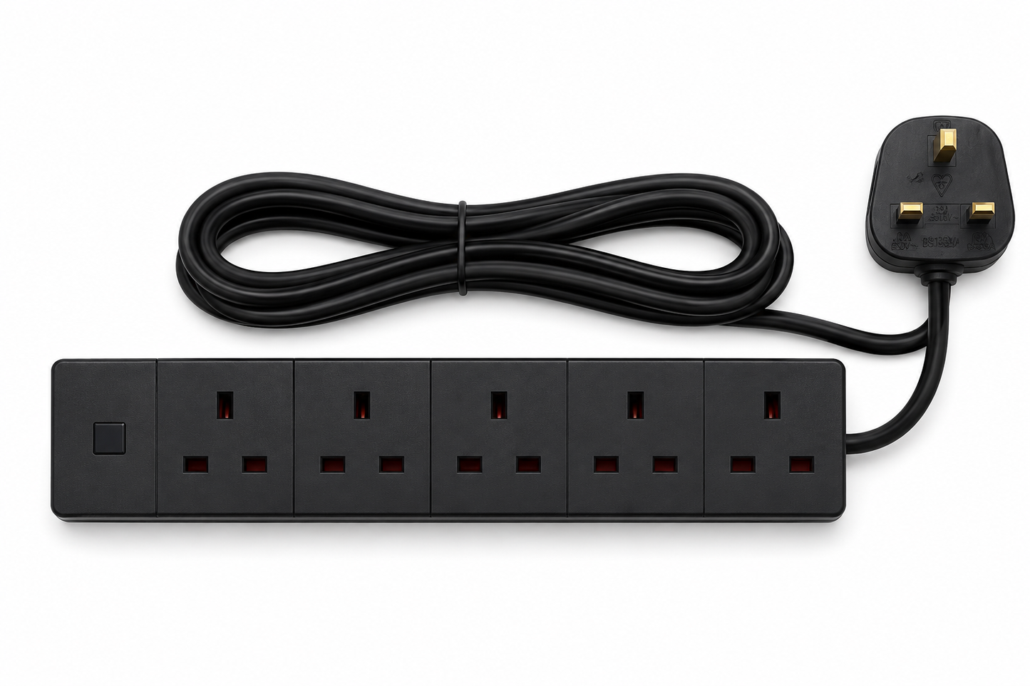 4 Way Extension Lead- 3m - PELB1810