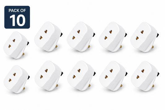 Shaver Adapter Plug - Pack of 10