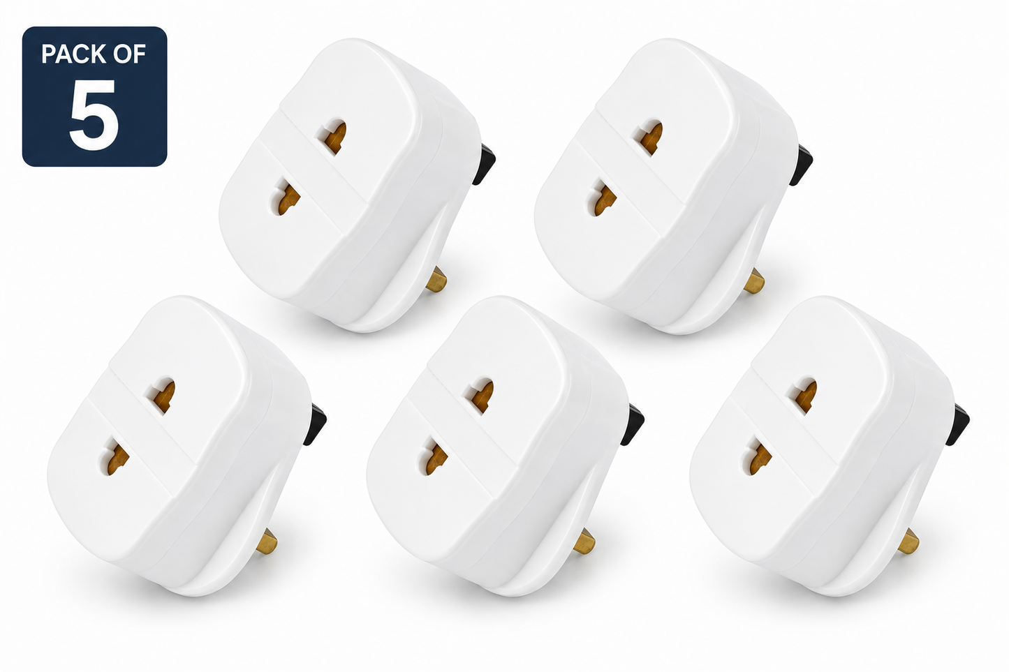 Shaver Adapter Plug - Pack of 10