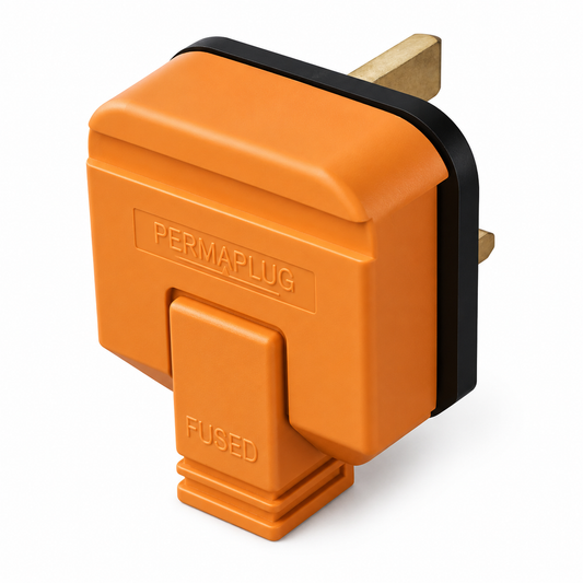 Permaplug Heavy-Duty 13 Amp UK 3-Pin Mains Plug
