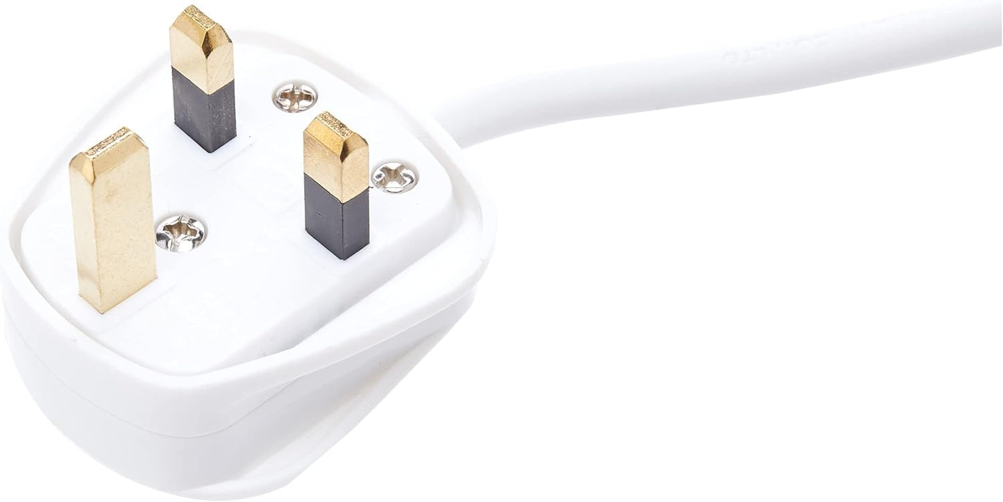 4 Way Extension Lead - 0.5m - PELB1901