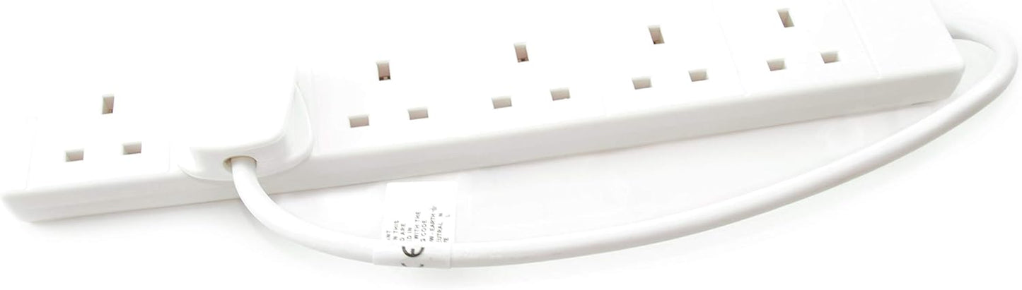 6 Way Extension Lead - 0.5m – PELB1709