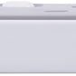 PELB1761 3 Gang Individually Switched Extension Lead – 1m Cable, White & Grey
