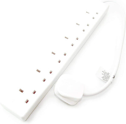 6 Way Extension Lead - 0.5m – PELB1709