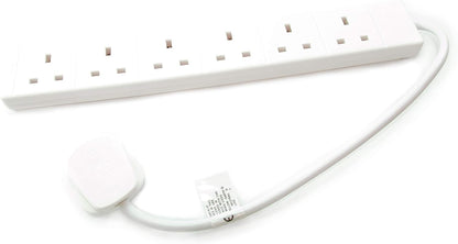 6 Way Extension Lead - 0.5m – PELB1709